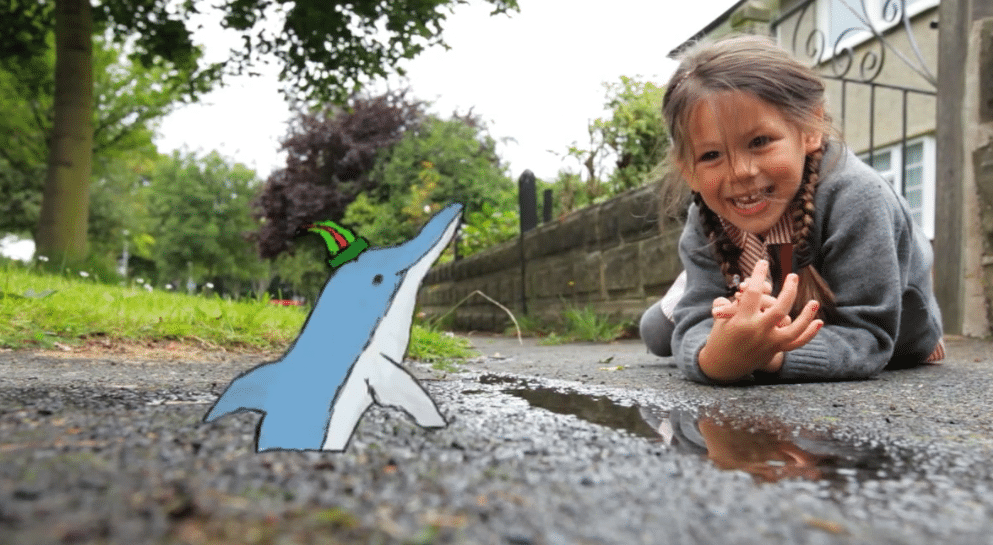 Animation Meets Live Action In This Charity Video – Behind The Scenes Of The Akshaya Patra Video