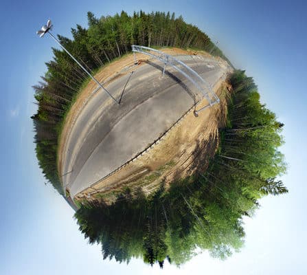 Facebook 360 Video View Of Street