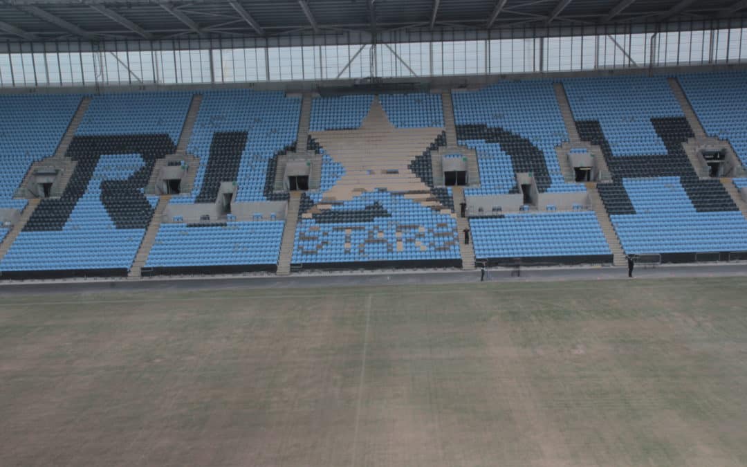Ricoh Arena Blue Hat [CASE STUDY]