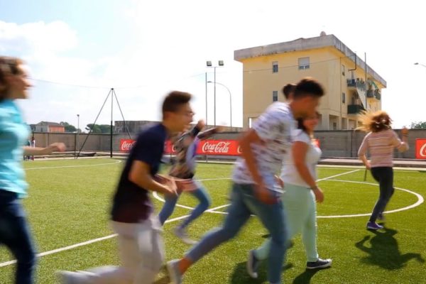 Recycled Football Pitch for Coca Cola by Bold Content