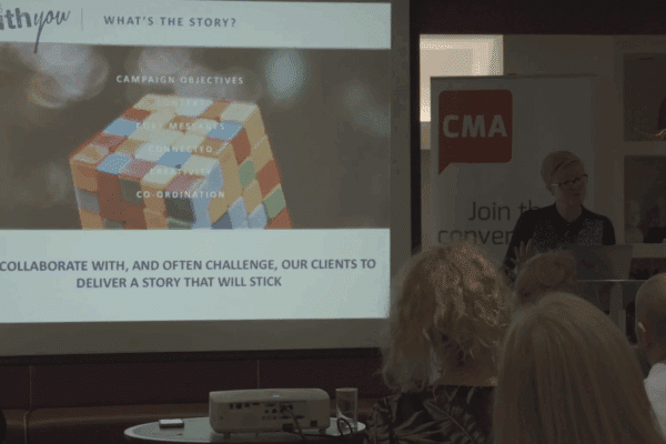 Presenter at the CMA Digital Breakfast
