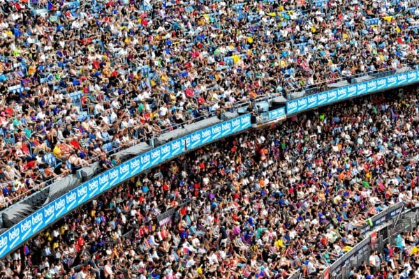 Crowded stadium