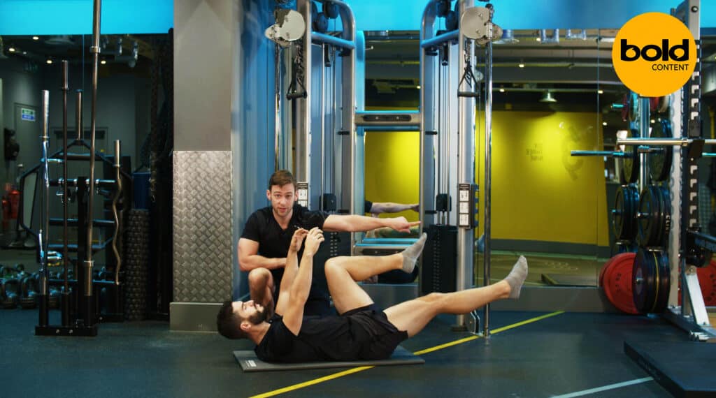 Technique Fitness videos still instructions 