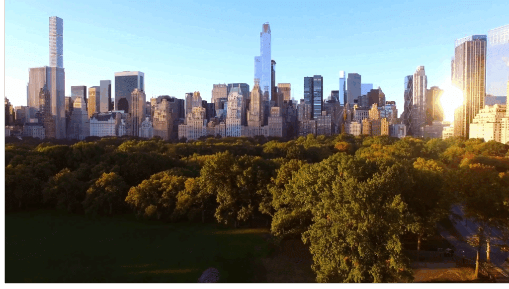 Still from Trafalgar USA Shoot