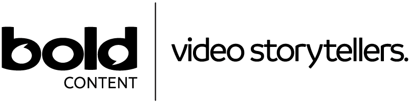 logo for bold content, with the o in bold and content being made into speech bubbles