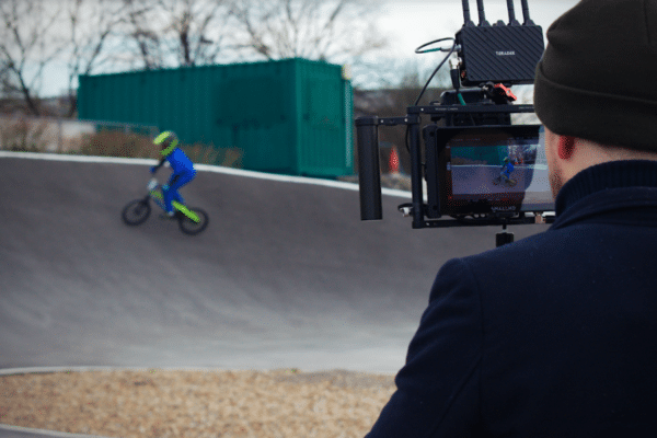 Bold Content Team on Shoot