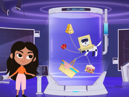Katie and Tex Explore Space Food